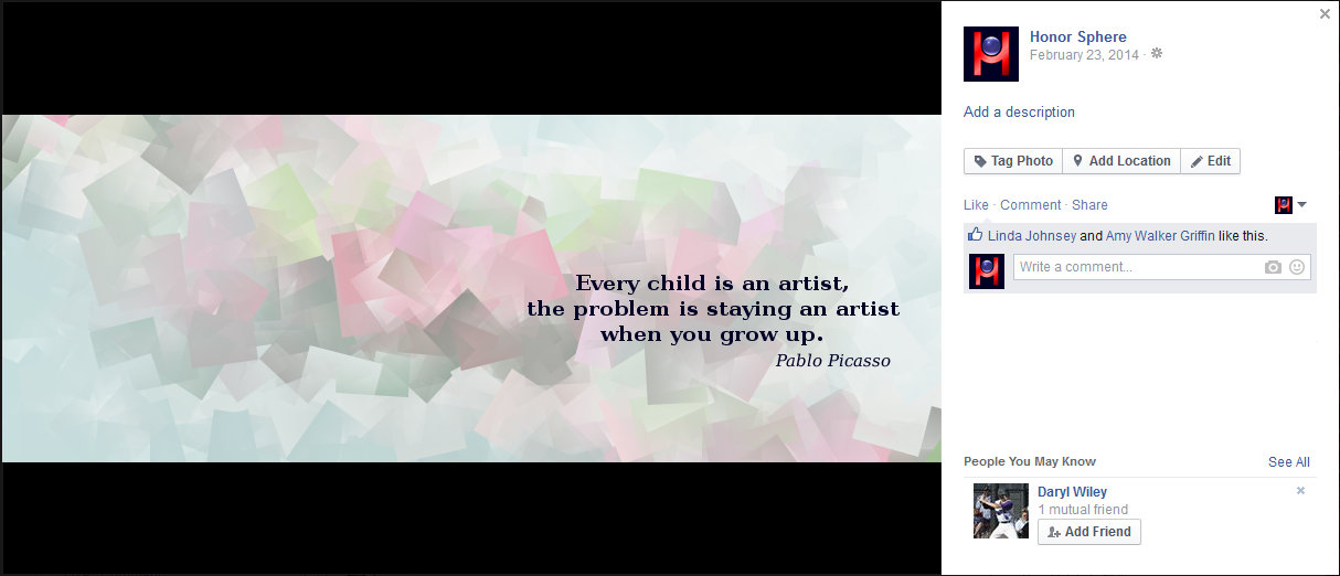 Every child is an artist, the problem is staying an artist when you grow up. Pablo Picasso