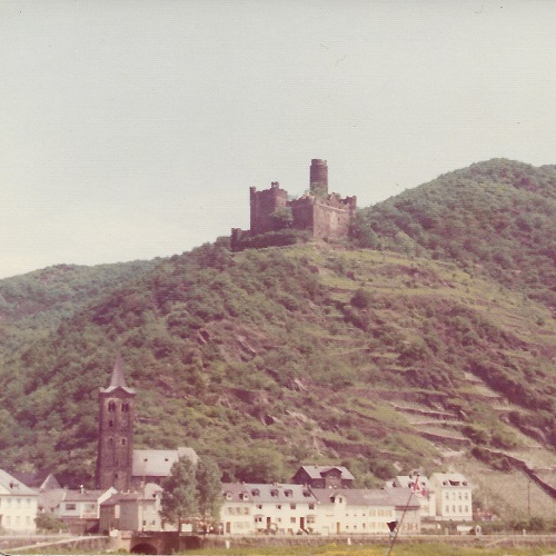 Castles on Rhine in Germany