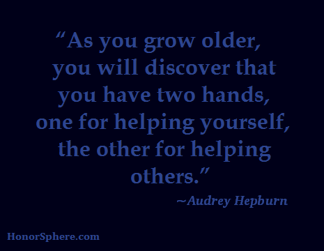 As you grow older, you will discover