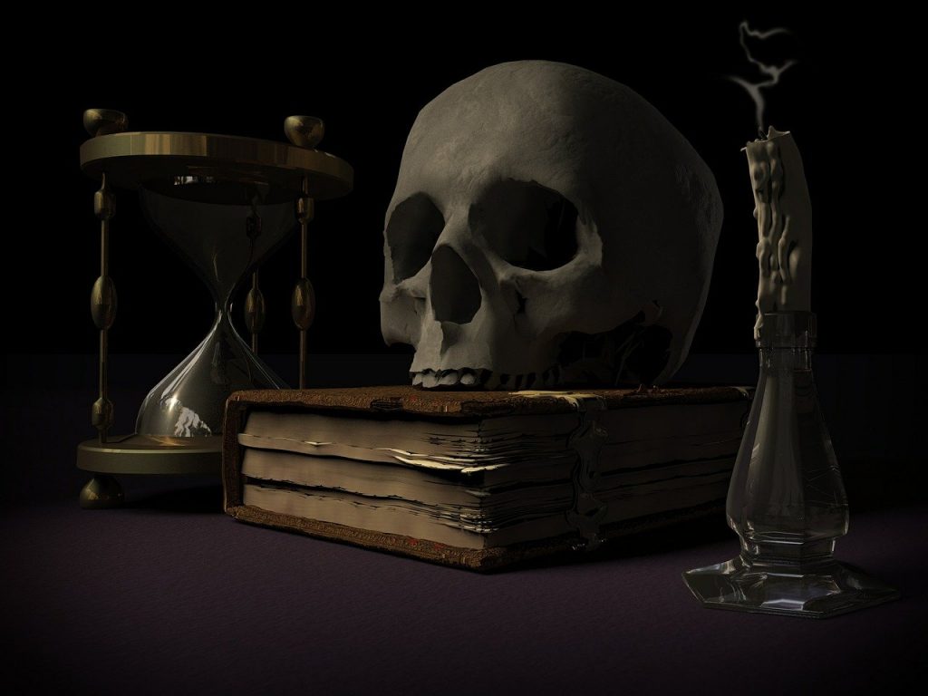 Mortality Skull And Crossbones 