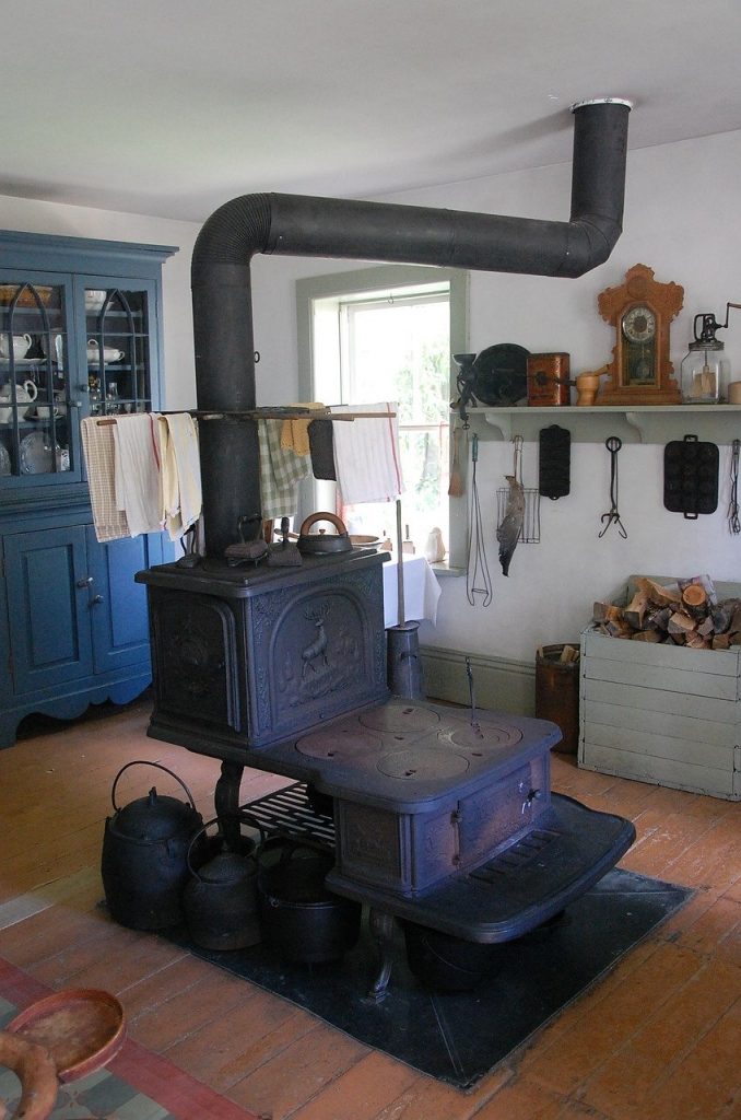 Homes - Old Wood Stove Wood Stove Pioneer