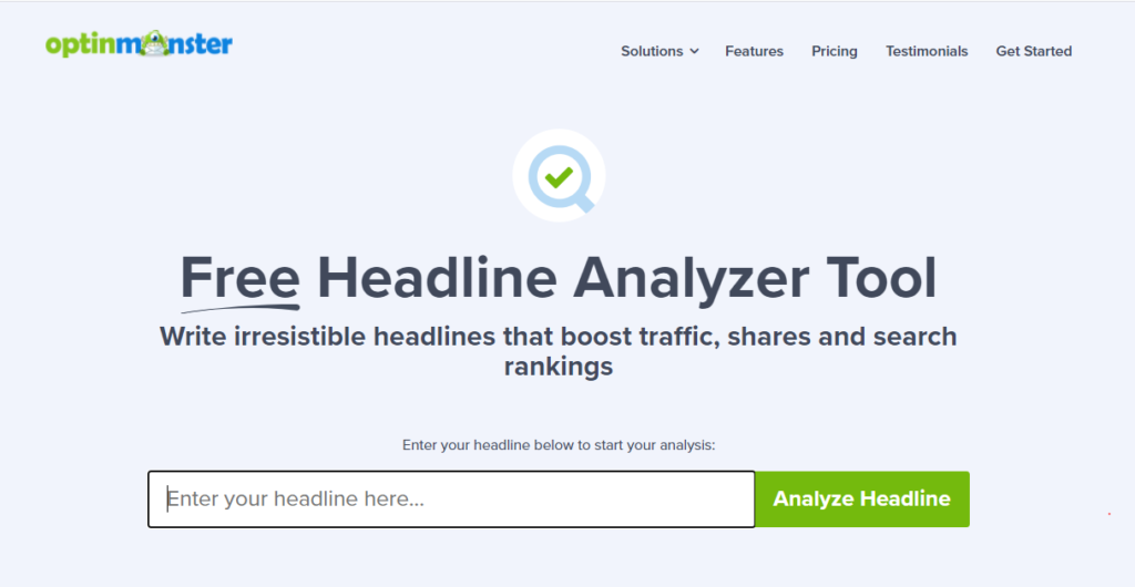 Free Headline Analyzer Tool
