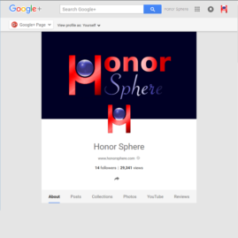 Honor Sphere Google Business Account